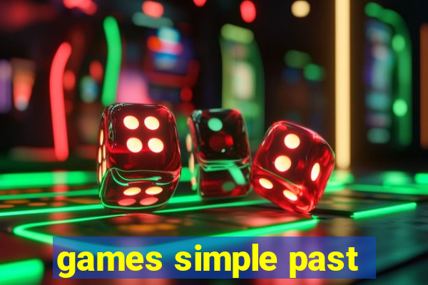 games simple past